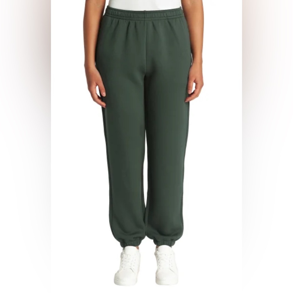 ✨ Lazy Pants Fleece Joggers – (Green) ✨ NWOT